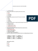 Soal Pat Kelas X Ipa