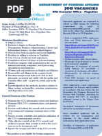 Administrative Officer III Records Officer - CO Pagadian