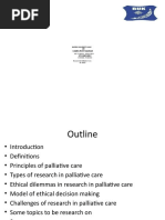 Research in Palliative Care Presentation