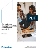 Conduite de Changement RH