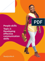 Topic 2 - People Skills