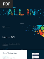 Introduction To ACI - BRKDCN-1001