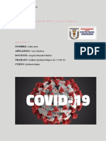 Analisis Epidemiologico de Covid