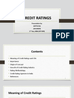 Credit Ratings