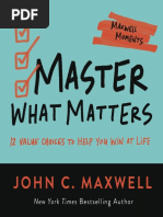 Masters What Matter