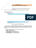 1 Basic Configuration and Set-Up of Routers and Switches