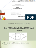 2.2 Problemas de La Ruta Mas Corta