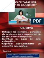 Elaboración de La Sesion de Catequesis