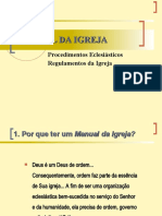 Procedimentos e Manual Da Igreja IASD