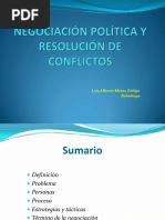 Negociacion Politica A