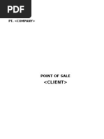 Proposal - Point of Sales