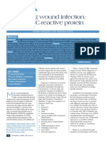 Diagnosing Wound Infection The Use of C Reactive Protein 1