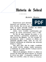 Revista Do Instituto Historico Do Ceará - 1931-Para A Historia de Sobral