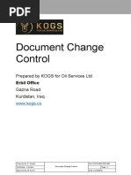 KOGS-BMS-PRO-002 (Document Change Control) (Rev 1.0)