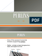 6.1. Purlins