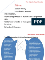 Theories of Firm