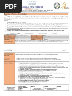 Environmental Management Course Syllabus