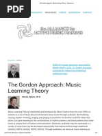 The Gordon Approach - Music Learning Theory - Allianceamm