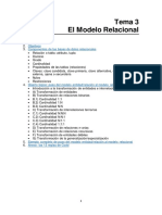 Tema 3 Modelo Relacional