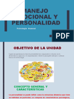 Clase Emociones y Personalidad