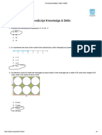 JavaScript PreTest