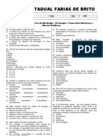 Exercício de Ecologia - Conceitos Básicos e Níveis Tróficos