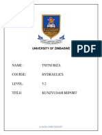 Kunzvi Dam Report