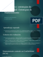 Unidad 2a Indicadores y Estrategias de Confiabilidad