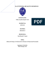 Informe Del Origen y Evolución de Los Sistemas de Numeración Posicionales