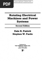 Patrick, Dale R. - Fardo, Stephen W. - Rotating Electrical Machines and Power Systems-Fairmont Press, Inc. (1997)