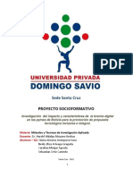 PROYECTO SOCIOFORMATIVO - Brecha Digital - G2