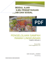 Modul Ajar Ilmu Pengetahuan Alam Dan Sosial (IPAS) - PENGELOLAAN SAMPAH RAMAH LINGKUNGAN - Fase E