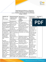 Guía de Actividades y Rúbrica de Evaluación - Unidad 2 - Tarea 3 - Modelos de Intervención en Psicología