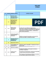 Declaración Aplicabilidad 27001-2013