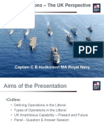 Littoral Operations - The UK Perspective