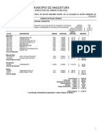 Analisis de Precio Unitario POSTES MEDIA TENSION