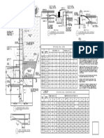 701 - Retaining Wall Schedule and Details