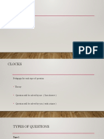 NMAT Workshop 2 - Clocks and Calender