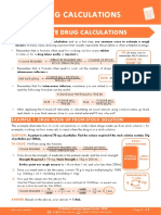 Drug Calculations