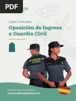 Oposición de Ingreso A Guardia Civil: Cómo Funciona