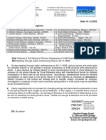 Format For PS Failure Reporting LHB