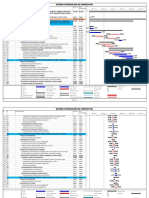 Cronograma Gantt Programacion de Corte de Asalto 2022