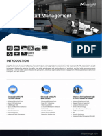 Milesight Entrance and Exit Management Datasheet - en