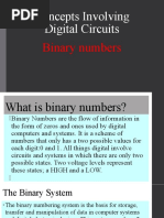 Concepts Involving Digital Circuits Binary Numbers Report