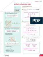 Magnitudes Proporcionales: Recordamos Lo Aprendido