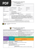 Planificación Disciplinar 10° Egb Cuarto Parcial Final