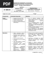 4º Bimestre - Bloco 7 - 04-10-2021 A 05-11-2021-2º Ano B