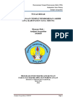 Perencanaan Tempat Pemrosesan Akhir-Tugas Besar