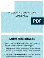 Cellular Networks and Standards