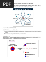 Strand 7 - Atomic Physics (Yr 12)